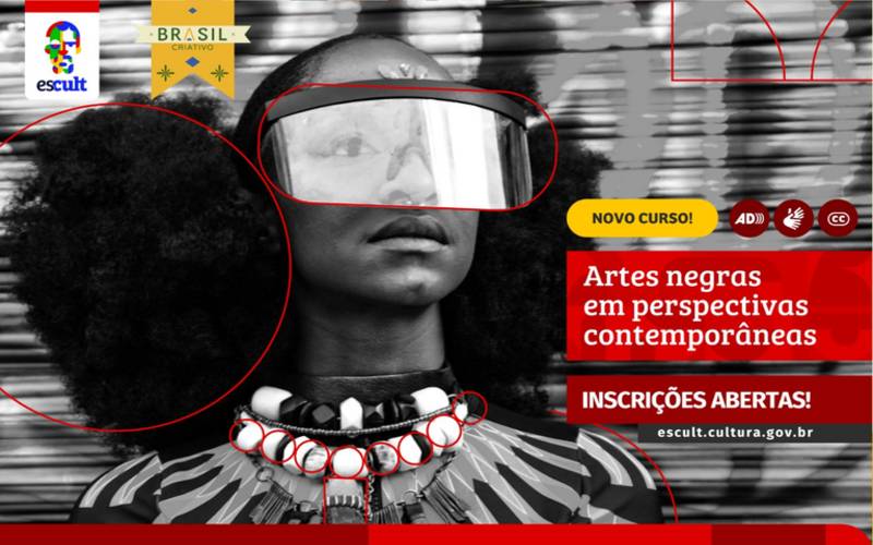 Artes Negras em Perspectivas Contemporâneas são tema de curso gratuito da Escult