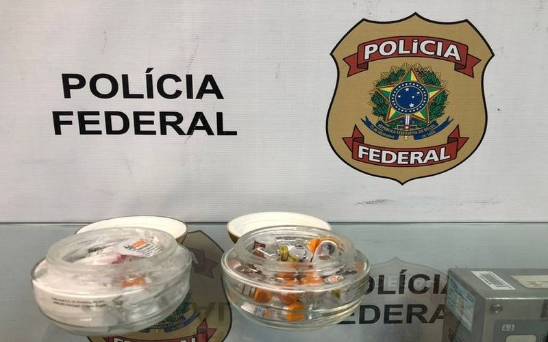 PF prende homem com medicamentos para emagrecimento importados de forma ilegal no Aero