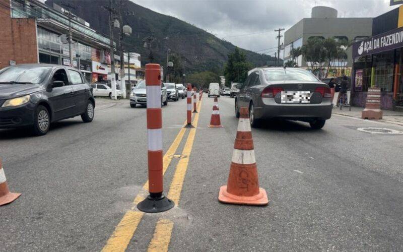 CPTrans abre boletim de ocorrência devido à vandalização de balizadores instalados em 