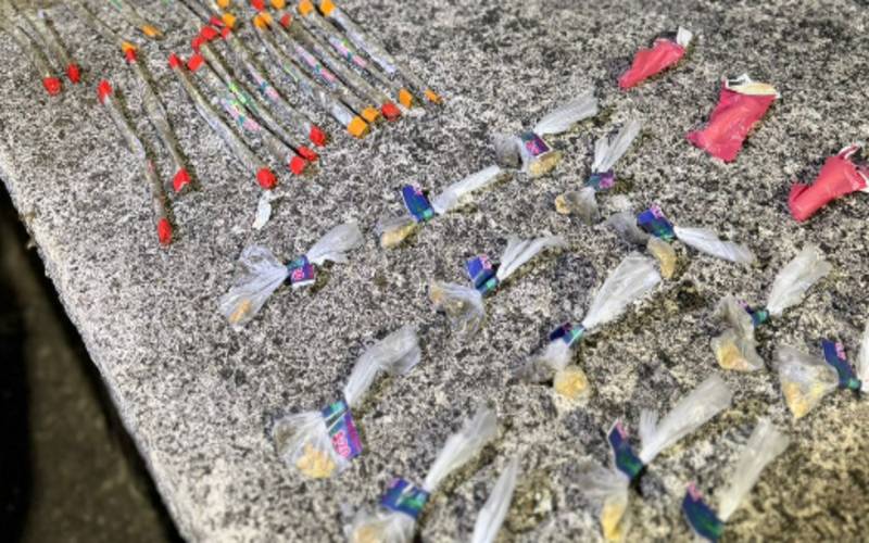 PM apreende drogas na Castelânea