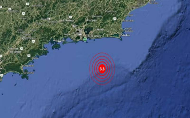 Rio: tremor de magnitude 3,3 é registrado em Maricá