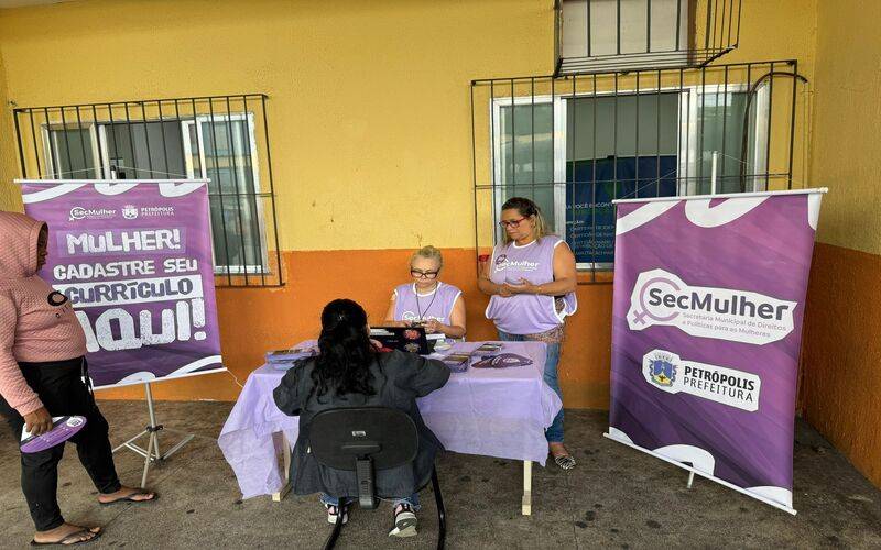 Secretaria da Mulher realiza ação de cadastramento de currículos na Casa do Trabalhado