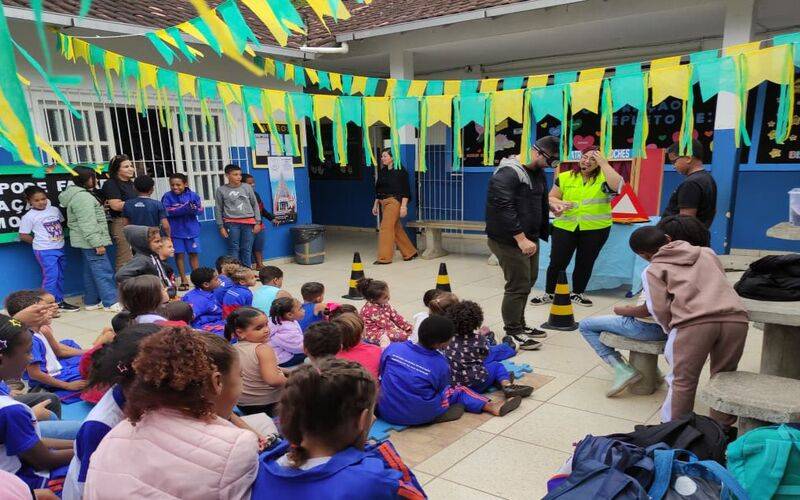 Ações do Maio Amarelo alcançam cerca de 2 mil alunos em escolas do interior do estado