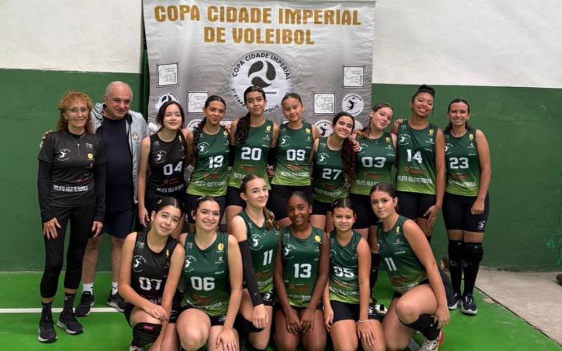 Vôlei Petrópolis conquista vice-campeonato na Copa Cidade Imperial