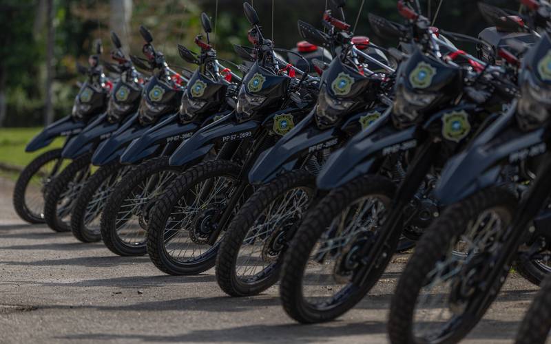 Polícia Penal RJ adquire 40 motocicletas e amplia capacidade operacional