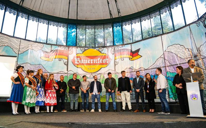 Prefeitura e Clube 29 de Junho apresentam patrocinadores e programação da 37ª Bauernfe