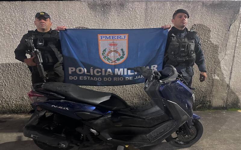 PM recupera motocicileta roubada pós denúncia no Meio da Serra