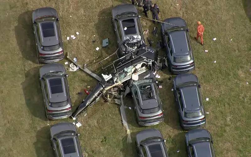 Colisão entre  helicópteros deixa 6 mortos no Rio de Janeiro