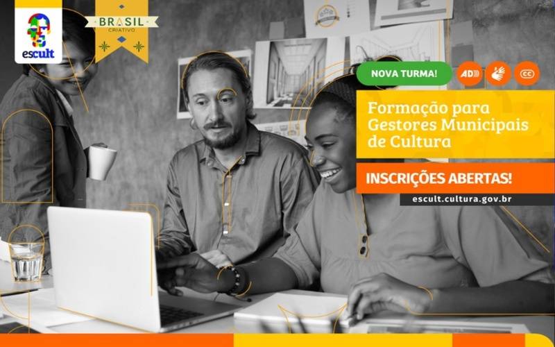 Escult reabre inscrições para curso gratuito focado em gestores municipais de cultura