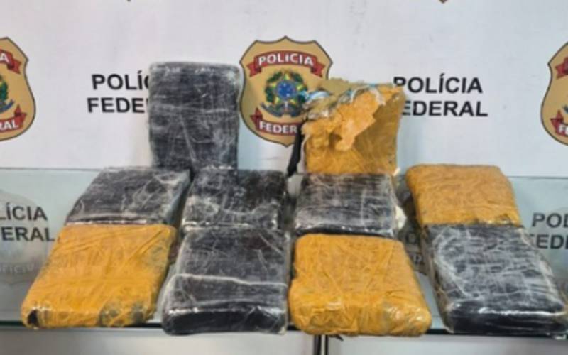 PF prende mulher com 10 kg de maconha no Rio de Janeiro