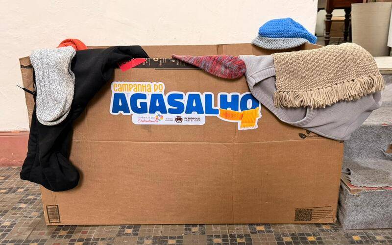 Campanha do Agasalho tem mais de 250 itens arrecadados em 15 dias 
