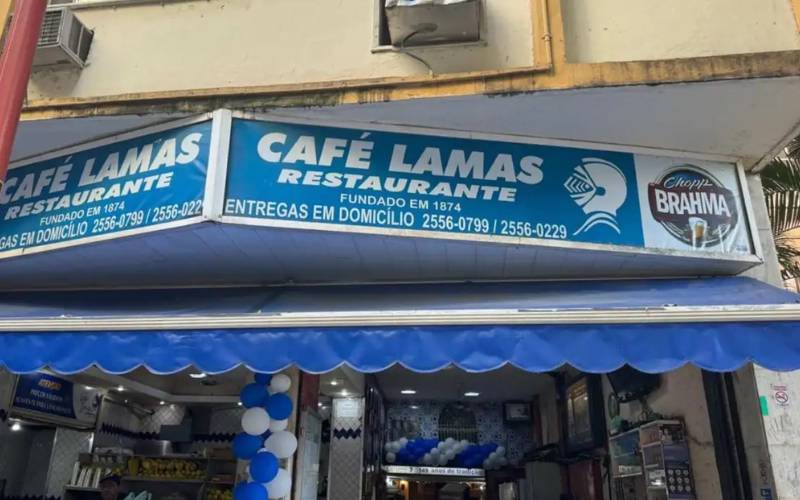 Incêndio atinge restaurante Lamas, o mais antigo em atividade no Rio