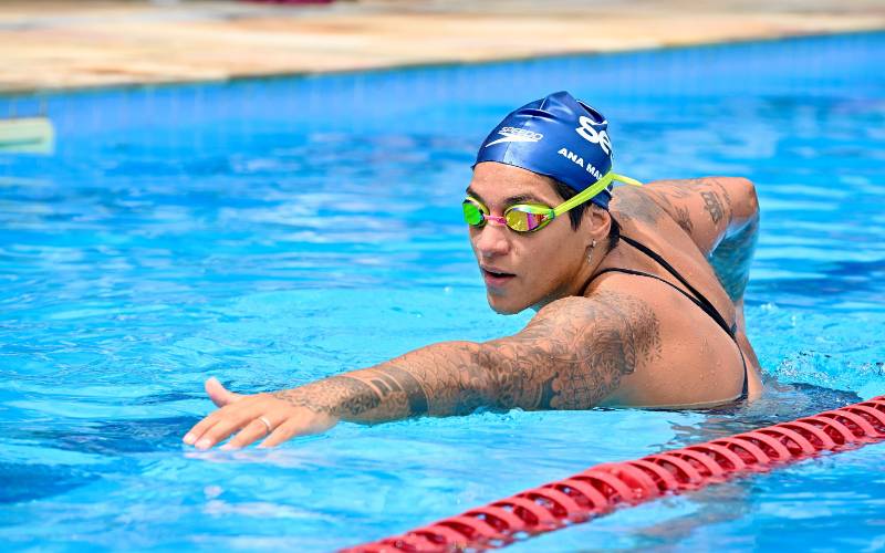 Frio de Petrópolis ajuda Ana Marcela Cunha na preparação para o Canal da Mancha