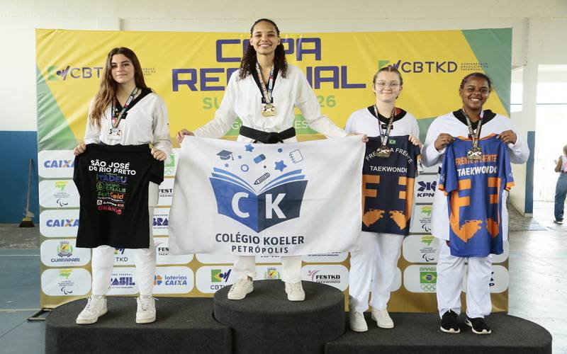 Angela Azevedo conquista ouro no Júnior e prata no Sub-21 na Copa Regional Sudeste de 