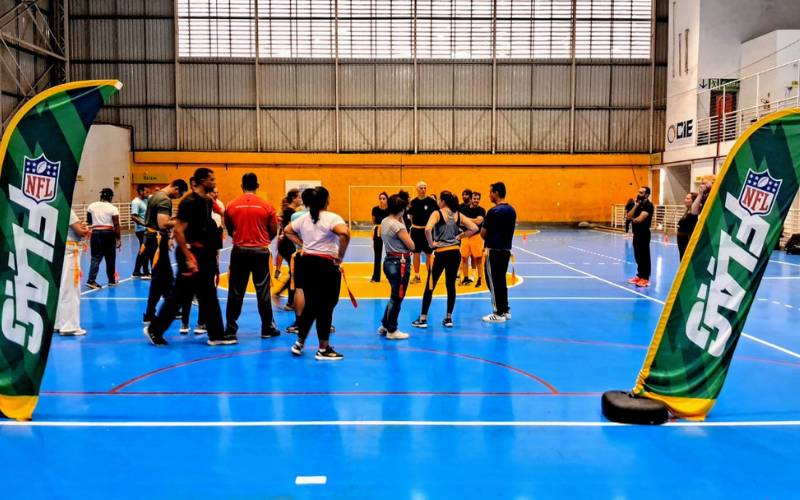 Flag football ganha espaço nas escolas municipais de Petrópolis e abre novas oportunid