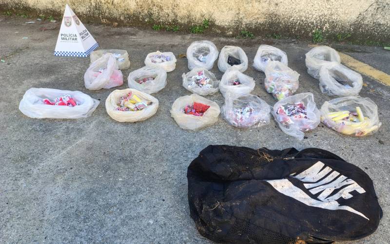 Polícia Militar apreende drogas após ação de inteligência na Estrada da Saudade