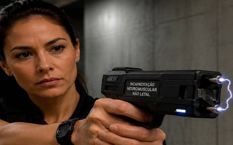 Projeto que libera armas de eletrochoque e spray de pimenta para mulheres é aprovado p