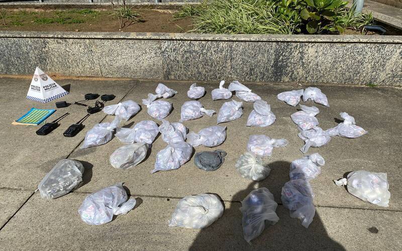 PM apreende drogas no Independência