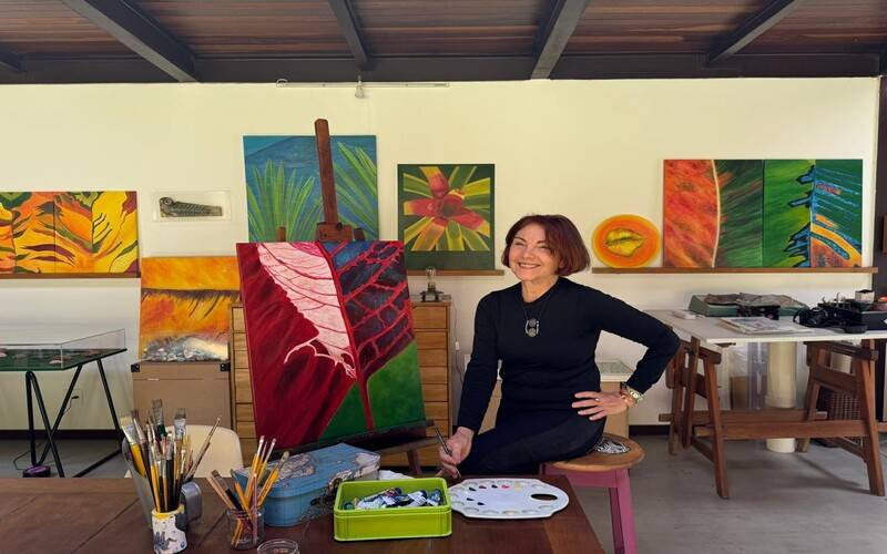 Depois de viver entre Salvador, Florença e Rio de Janeiro, artista abre seu ateliê no 