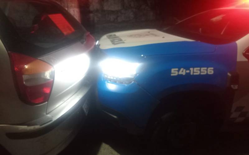 Polícia Militar prende homem que fugiu com um bebê no veículo após descumprir medida p