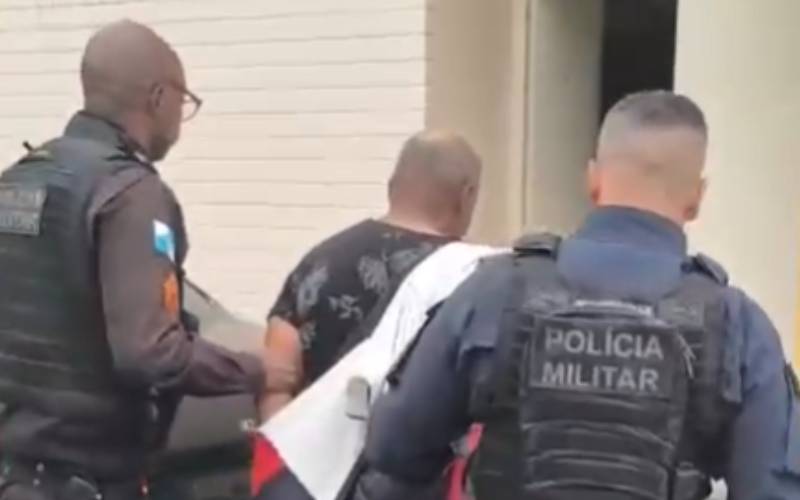 Polícia Militar cumpre mandado de prisão no Caxambu