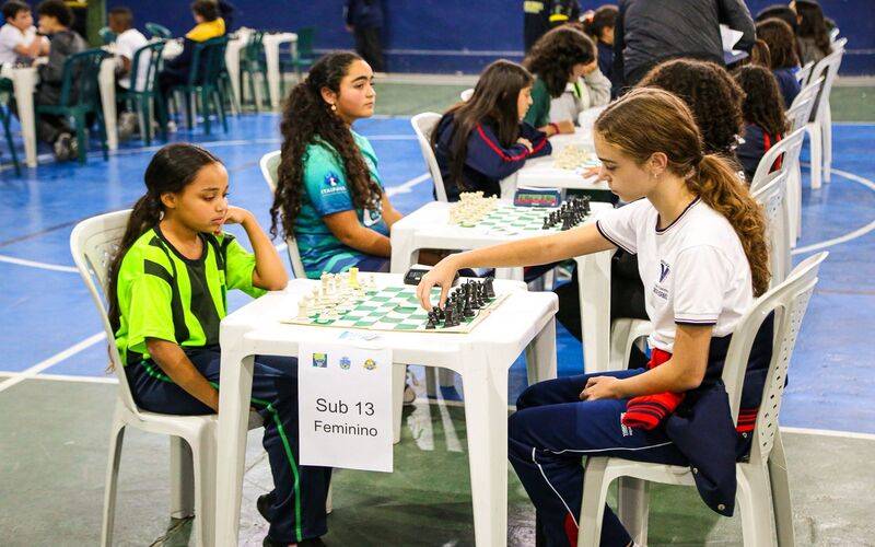 Xadrez é sucesso nas escolas quase 300 alunos participam da modalidade no JEUPS 2026