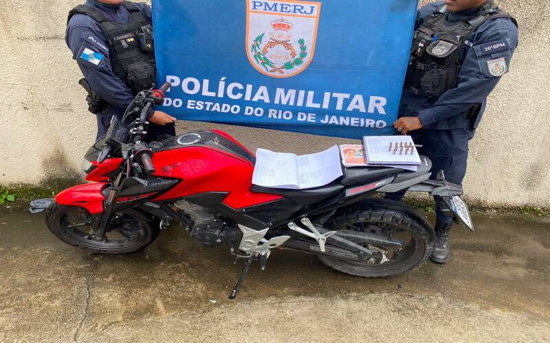 Duas motos adulteradas são apreendidas nesta semana