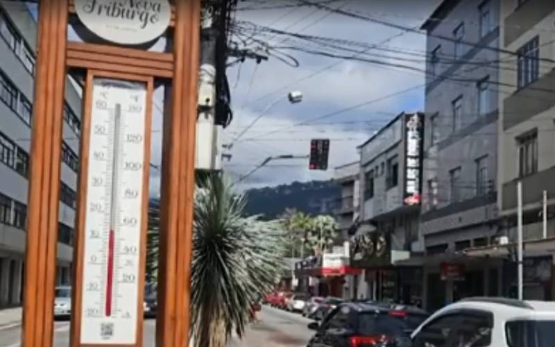 Frio na Serra: Friburgo registra a quinta menor temperatura do país