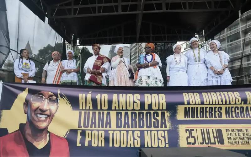 Homenagem a Luana Barbosa marca a 11ª Marcha das Mulheres Negras em SP