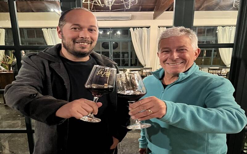 02- Rogério Elmor e Felipe Bento, idealizadores do Serra Wine Week (Divulgação)