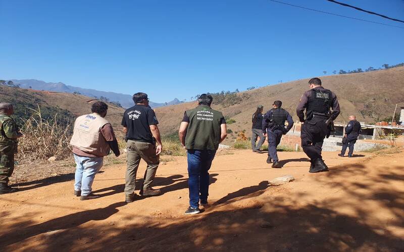 Fiscalização identifica novas ocupações irregulares em área de proteção ambiental