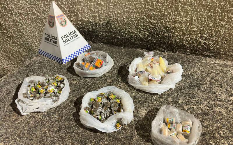 Polícia Militar apreende drogas no Carangola