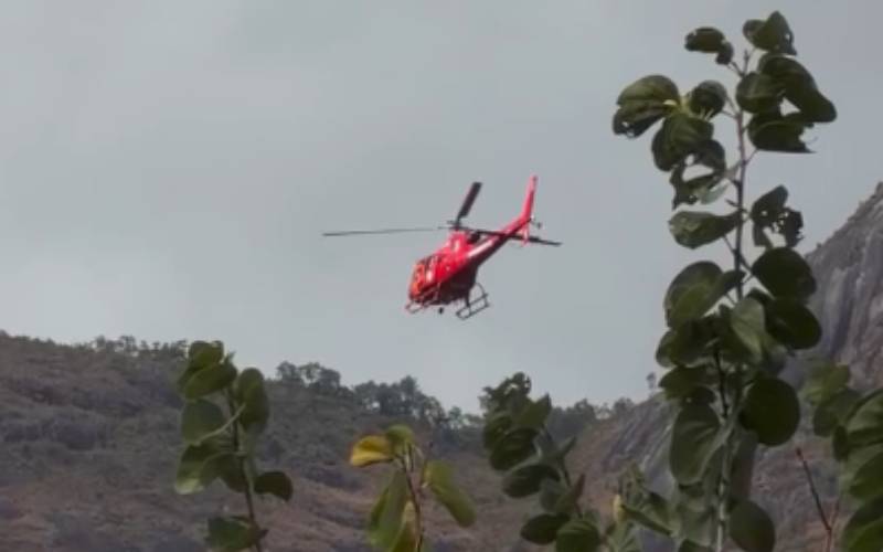Mulher passa mal durante trilha no Parque Nacional da Serra dos Órgãos e é resgatada p
