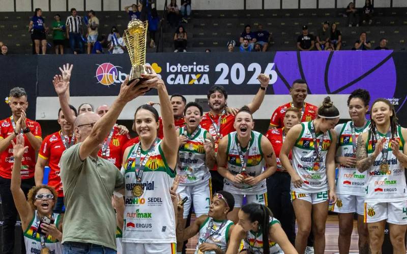 Sampaio Basquete é campeão da Liga Nacional de Basquete Feminino 2026
