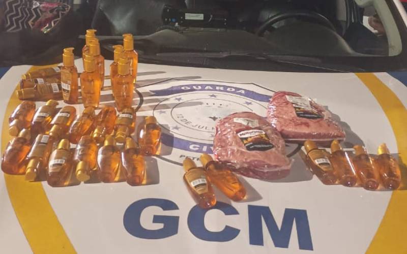 Guarda Civil Municipal apreende dois adolescentes em flagrante por furto de lojas no C