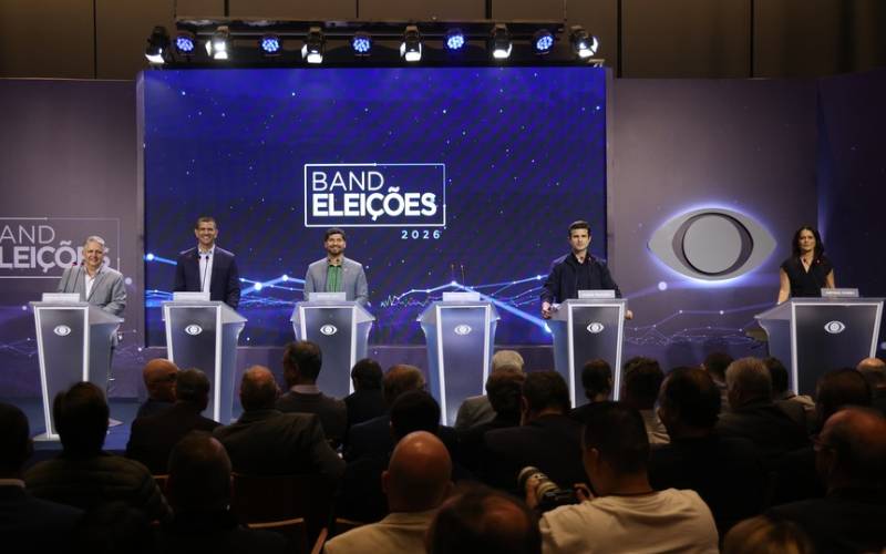 Candidatos ao Governo do Rio participam de primeiro debate eleitoral na Band