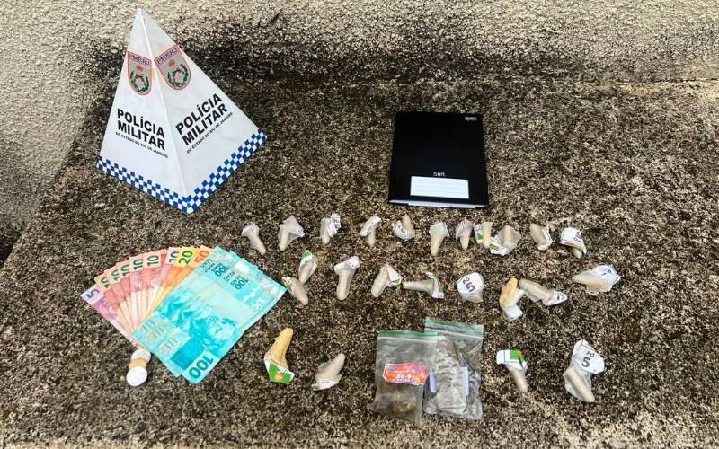 Polícia Militar prende homem por tráfico de drogas no Itamarati