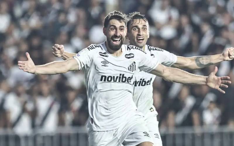 Santos atropela Vasco em São Januário e deixa o Z-4 do Brasileirão