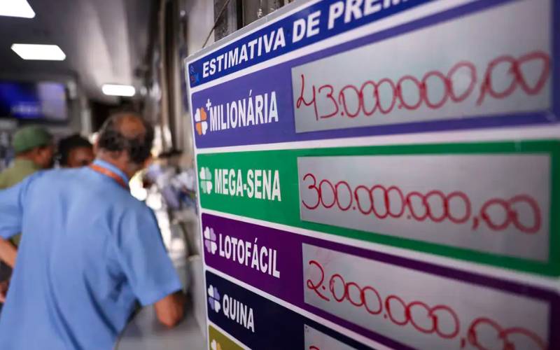 Mega-Sena acumula e prêmio chega a R$ 45 milhões; veja os números sorteados