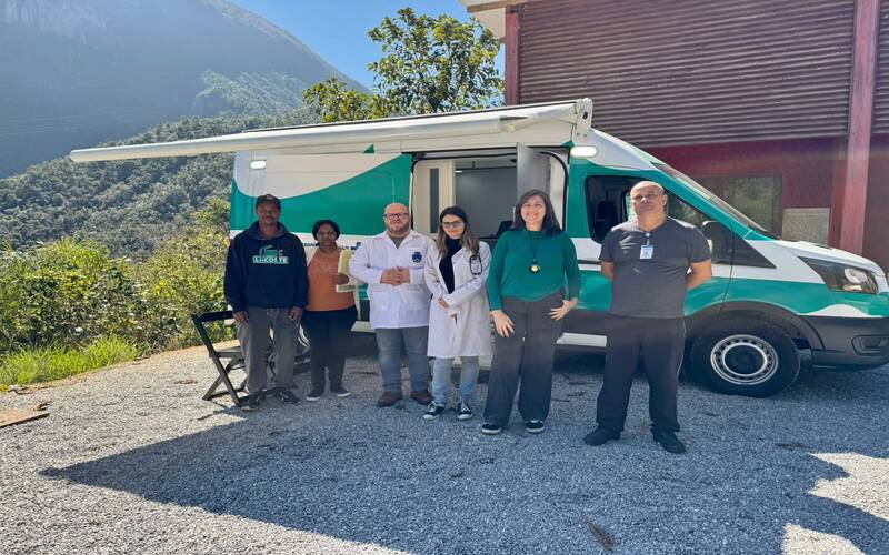 Consultório Móvel leva atendimento de saúde para moradores de regiões de difícil acess