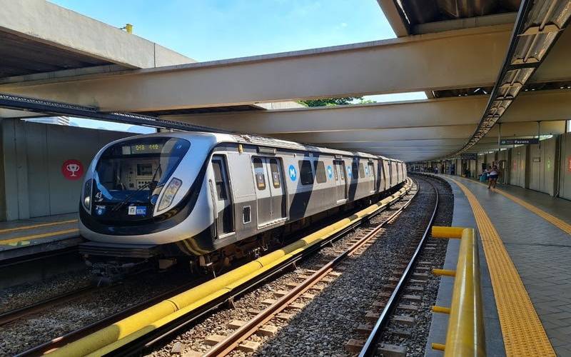 Funcionamento do MetrôRio neste fim de semana (22 e 23/08), com jogos sábado no Maraca