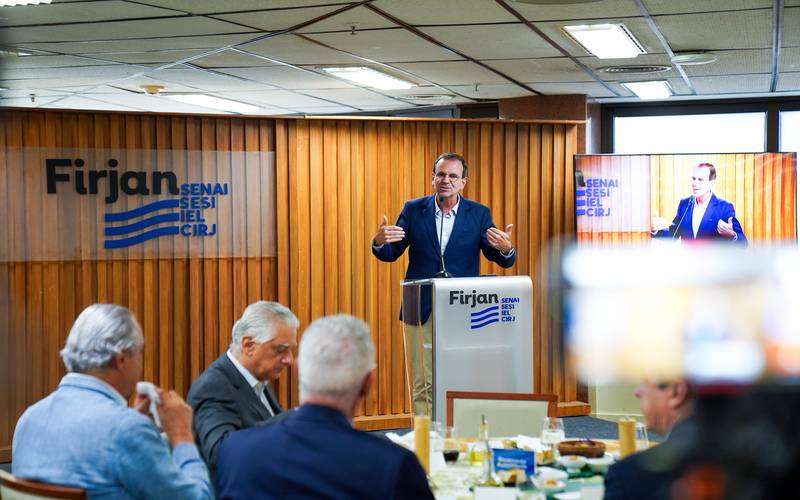 Em encontro na Firjan, Eduardo Paes diz que é preciso ter autoridade moral para recons