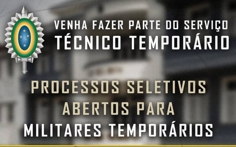 Exército abre inscrições para militares temporários no RJ; veja quem pode participar