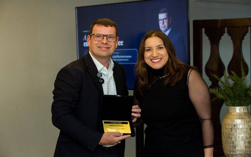  01. Guilherme Nyssens e Josy Pinheiro, empresária da Pro-Gent e uma das sócias respon