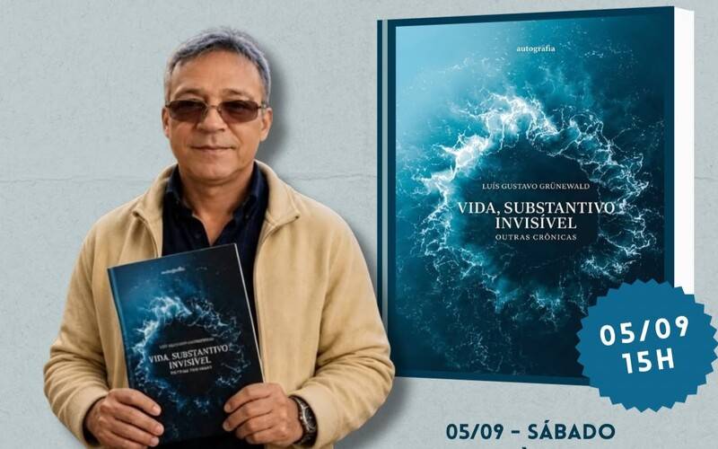 Escritor petropolitano lança livro de crônicas e reflete sobre o que existe além do qu