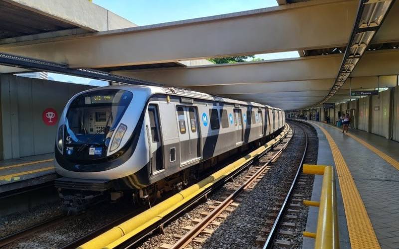 Funcionamento do MetrôRio nesta terça-feira (8/09), com jogo entre Fluminense e Platen