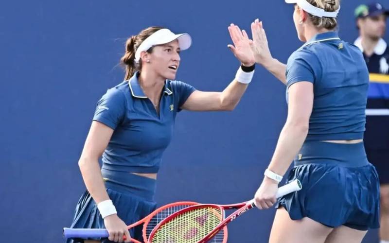 Luisa Stefani vai às quartas de final nas duplas femininas do US Open