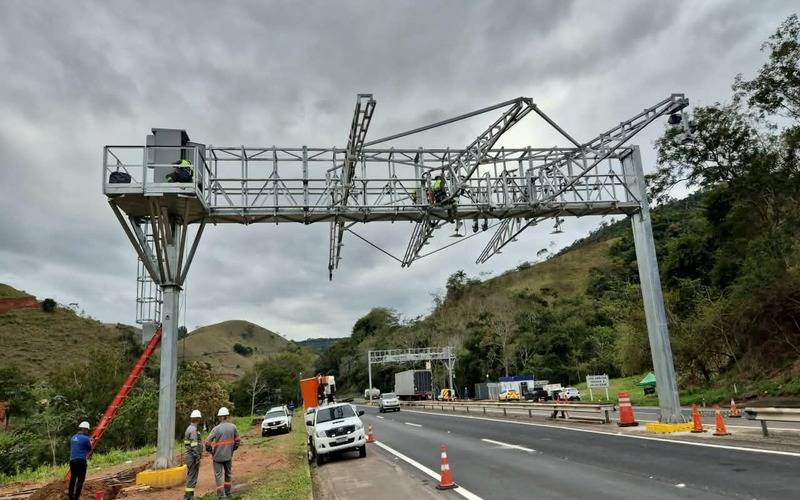 Elovias inicia obras para implantação do Free Flow na BR-040. Operação do novo sistema
