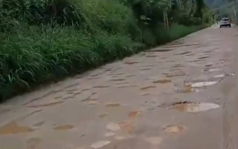 Chuva agrava a situação de estradas de terra em Secretário