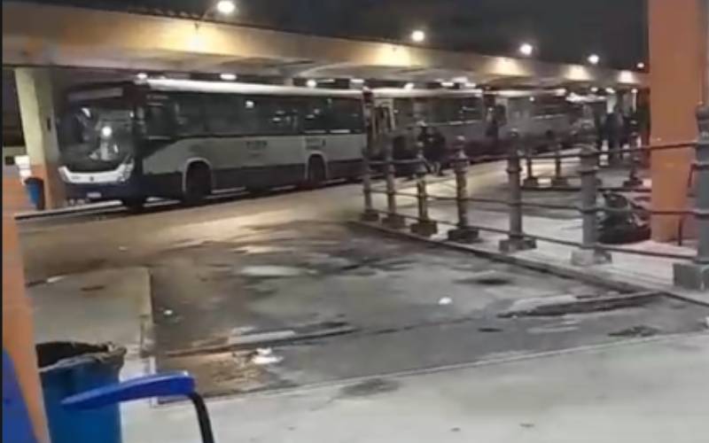 Rodoviários da Turp fazem paralisação